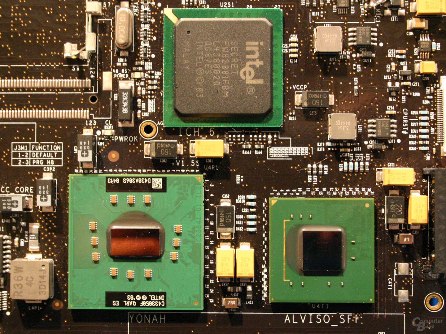 Intel Core Duo (Codename Yonah) samt Chipsatz