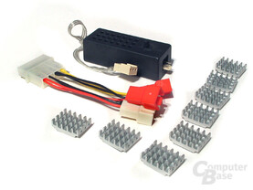 NQ Zubehör: Steuerung, Adapter, RAM-Heatsinks