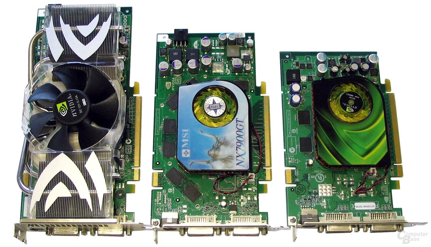GeForce 7900 und 7600