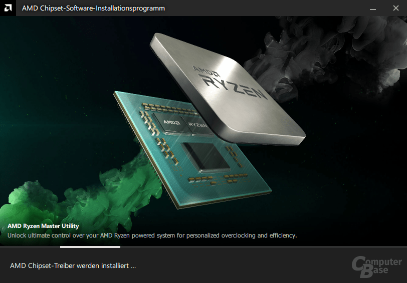 AMD Chipsatztreiber – Installation
