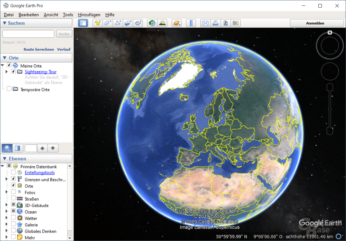 Google Earth Pro Download ComputerBase