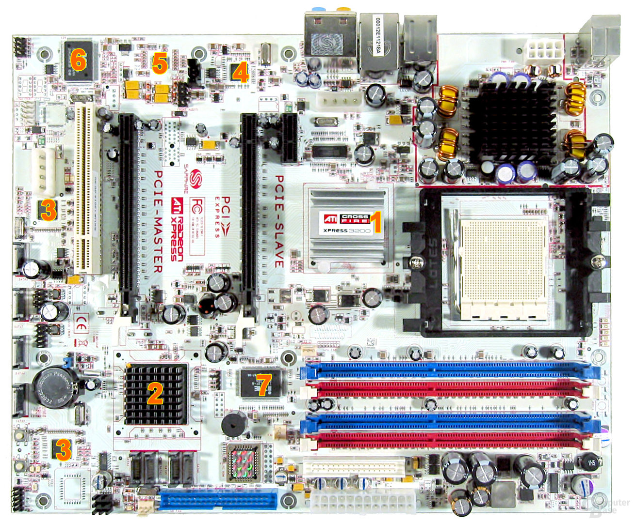 PC-A9RD580 Komponenten