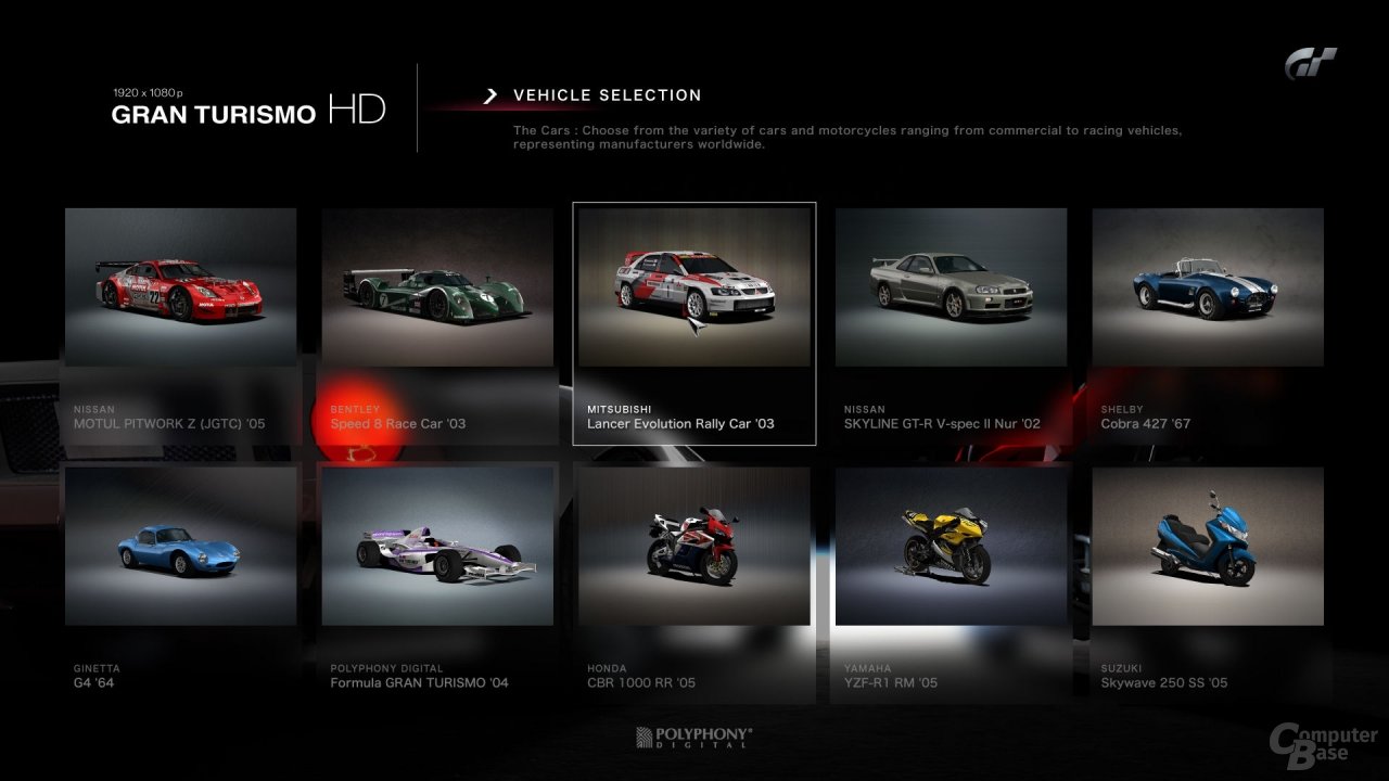 Gran Turismo HD für PlayStation 3