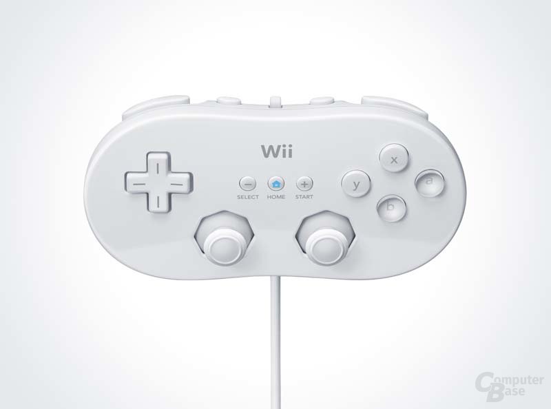 Klassischer Controller des Nintendo Wii