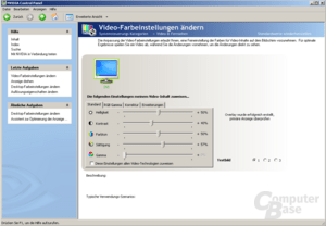 Videoeinstellungen