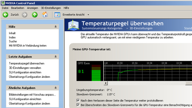 nVidia ForceWare 91.27 im Test: Des Treibers neue Kleider