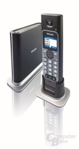 Philips VOIP433 Messenger Telefon für Windows Live Messenger mit Basisstation