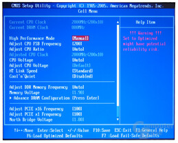 MSI K9A Platinum BIOS