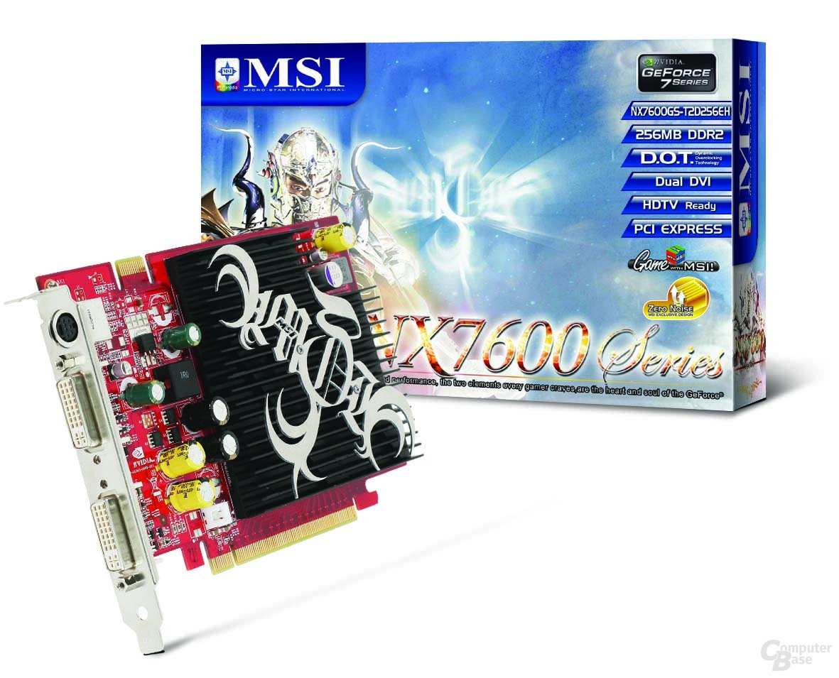 MSI 7600GS-T2D256EH