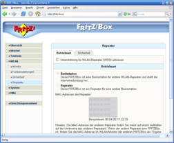 AVM Fritzbox Fon WLAN - Neue Firmware 8.04.12 mit Repeater-Funktin