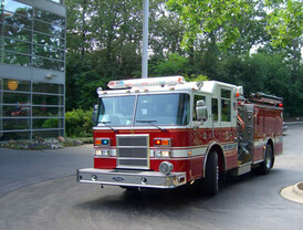 Die Feuerwehr rückt an