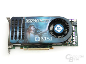 Testgrafikkarte: MSI GeForce 8800 GTS 320 OC (G80)