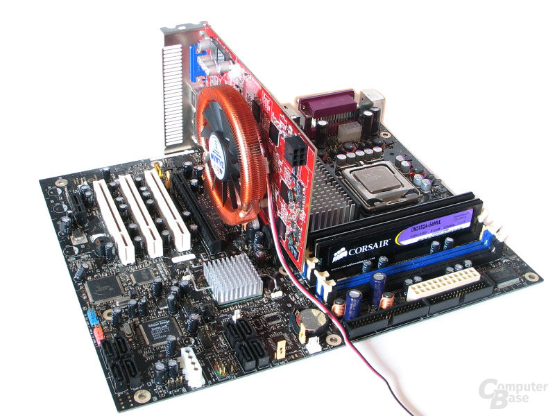 Dual-Core Heizkraftwerk Pentium XE 840 auf Intel D955XBK