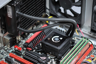 AiO-Kühlung mit Single-Radiator: Corsair H80