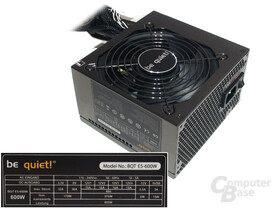 Testnetzteil: Be-Quiet Straight-Power mit 600 Watt