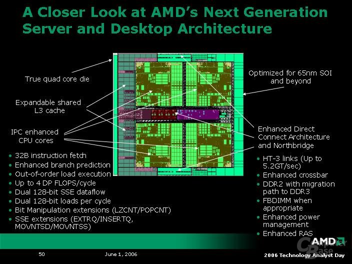 AMD K8L-Architektur