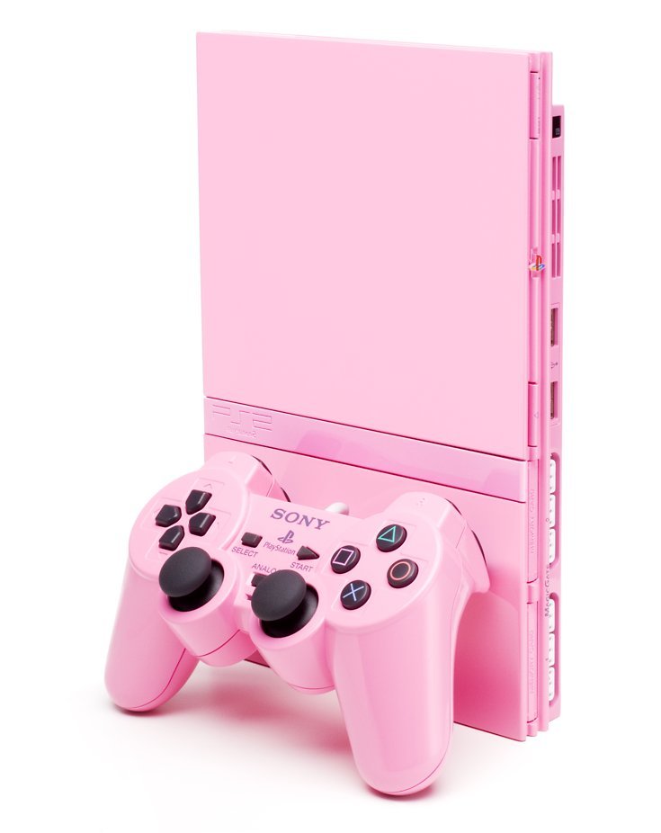 Playstation 2 in Pink