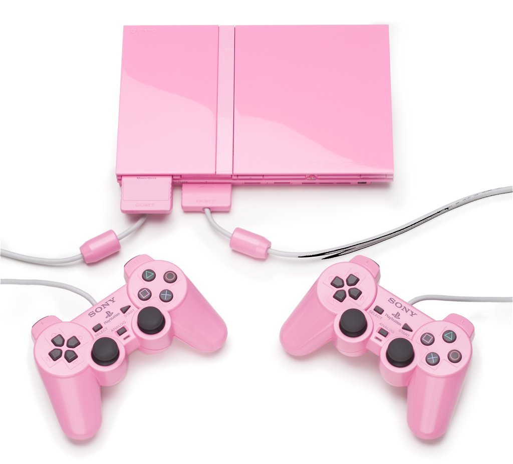 Playstation 2 in Pink