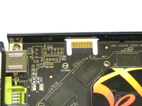 XFX GeForce 7900 GS 480M SLI-Stecker