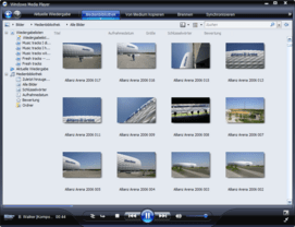 Windows Media Player 11 Beta zeigt auch Fotos