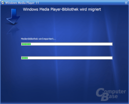 Migration auf Media Player 11