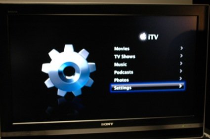 Apple iTV - Benutzeroberfläche