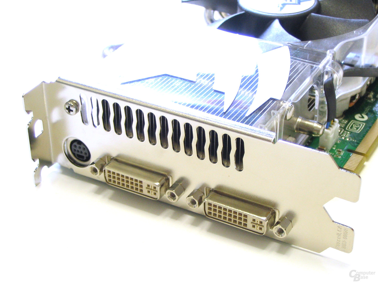 GeForce 7900 GTO Slotblech