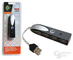 Point of View - Slimline USB 2.0 Hub