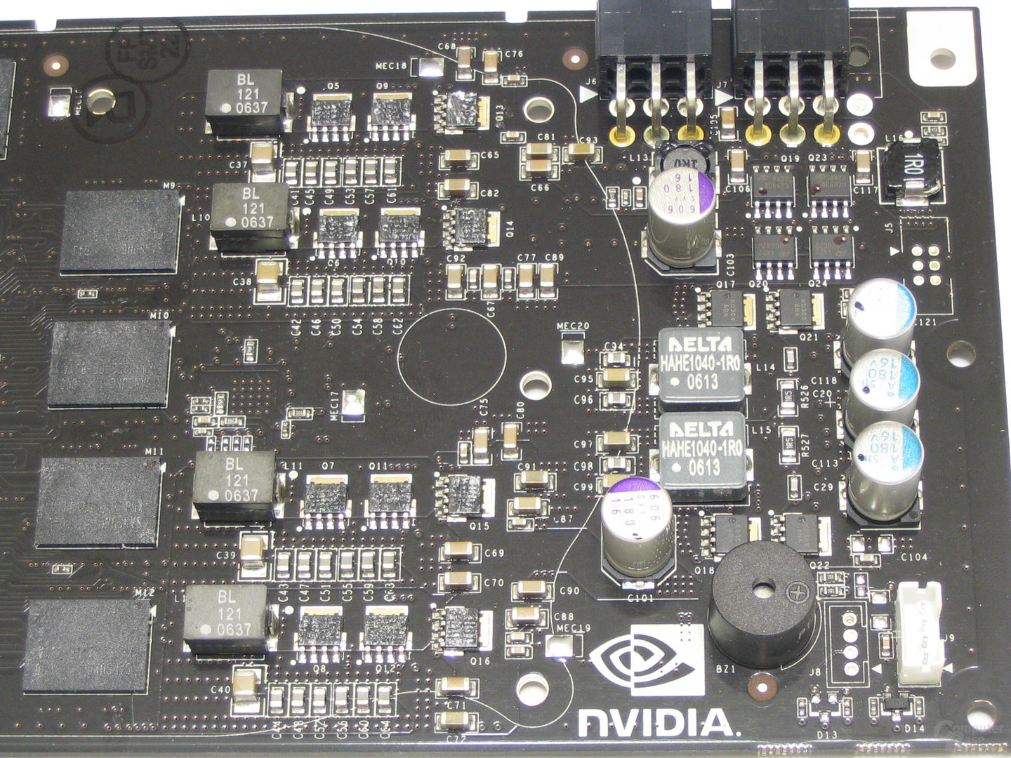 GeForce 8800 GTX Kartenende