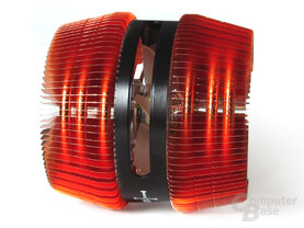 Zentral verbauter 92-mm-Globe Fan