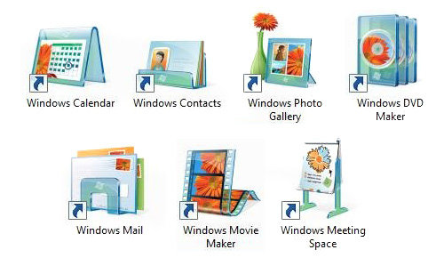 Neue Icons in Windows Vista