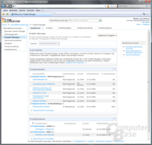 Office Live Projekt Manager Dashboard