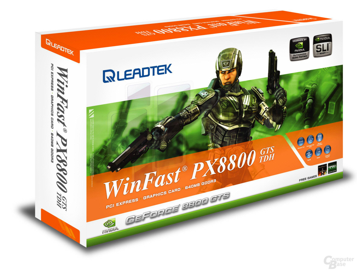 Leadtek Winfast PX8800 GTS TDH Box