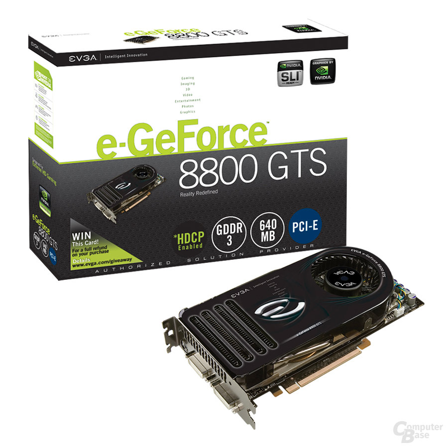 EVGA GeForce 8800 GTS