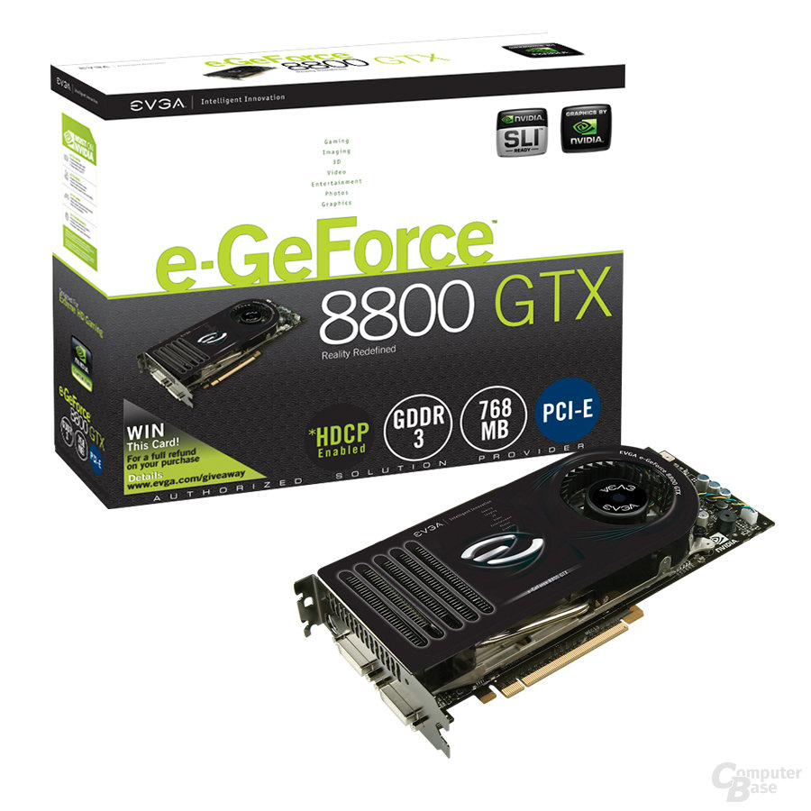 EVGA GeForce 8800 GTX