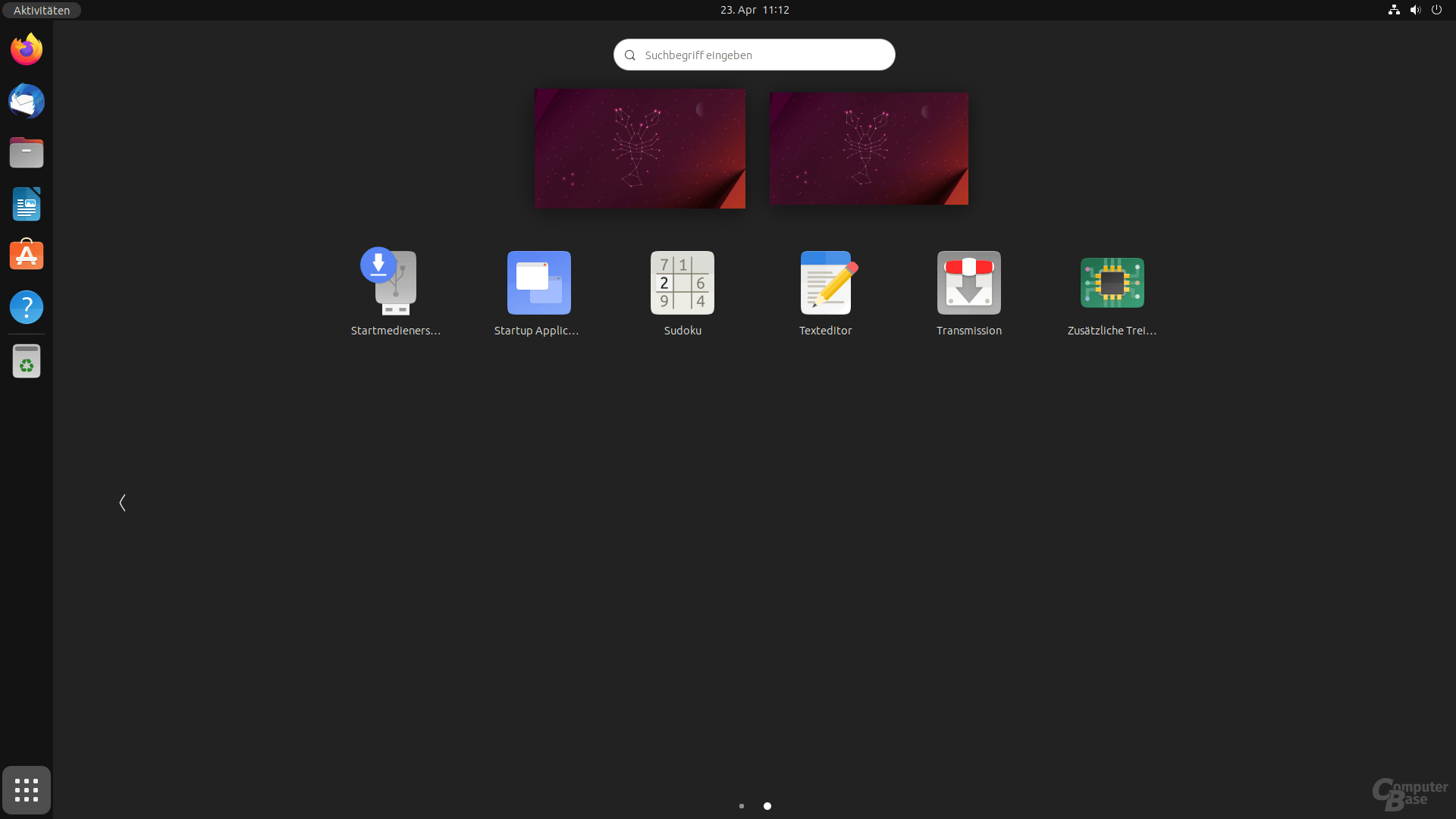 Ubuntu 21.10 – Anwendungen (Seite 2)