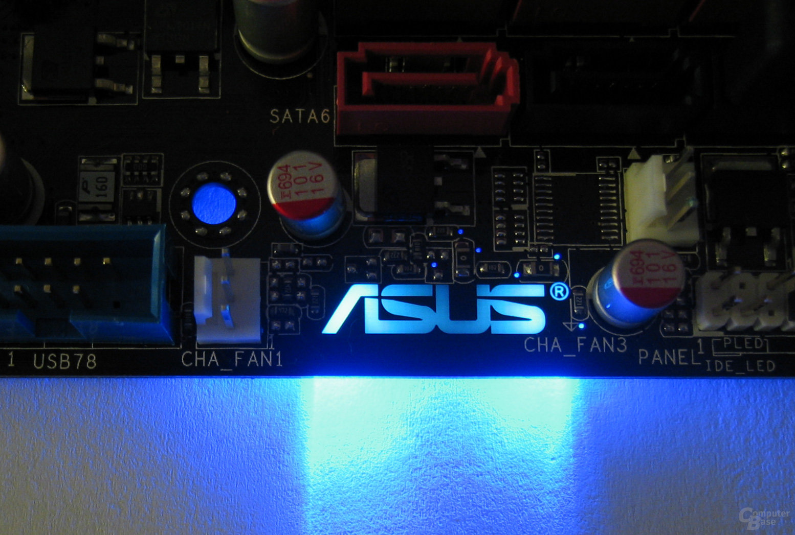 Asus-Logo, blau