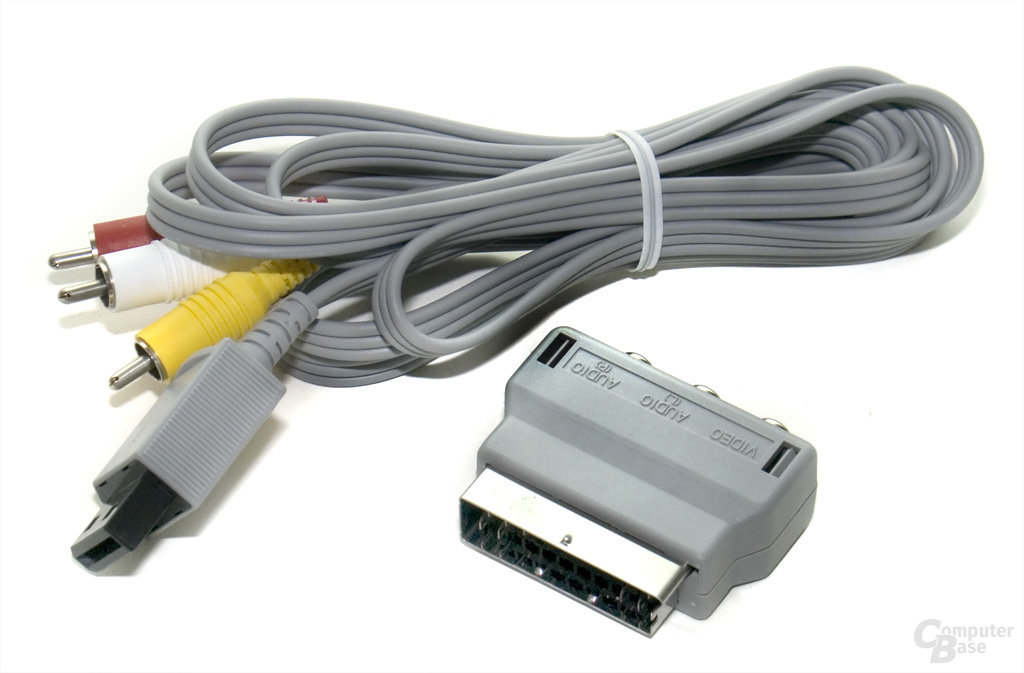 AV-Kabel und SCART-Adapter