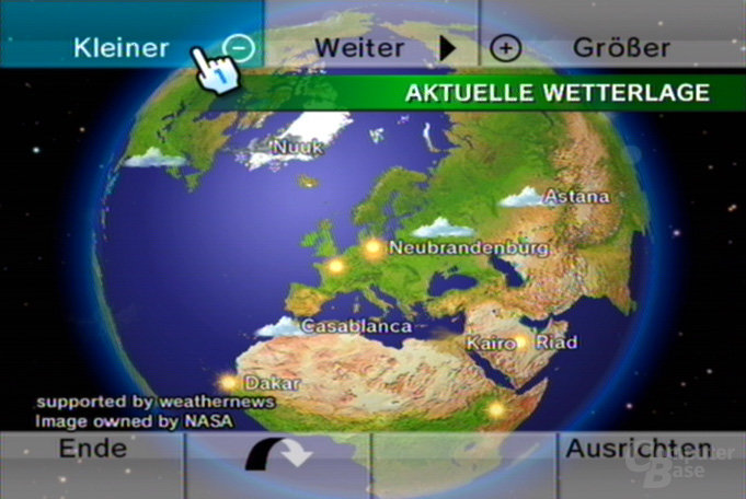 Wetterkanal: Globus