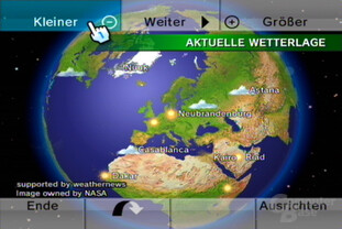 Wetterkanal: Globus