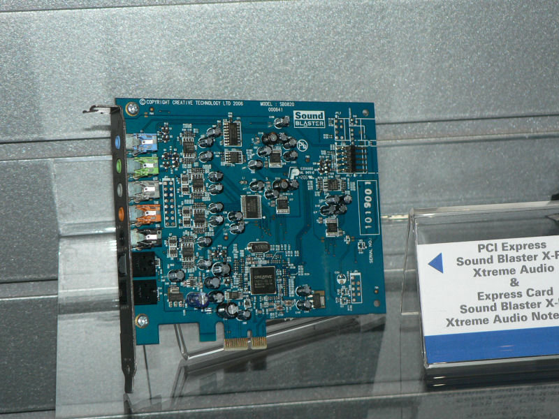 Creative X-FI Xtreme Audio mit PCI Express