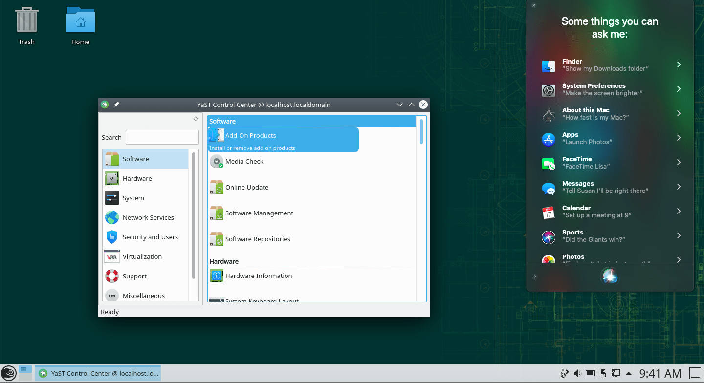 openSUSE Leap (KDE) – YaST