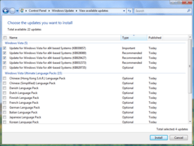 Windows Vista Launch - Die ersten Patches und Ultimate Extras
