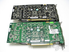 GeForce 8800 GTS (oben) vs 8800 GTS 320MB (unten)