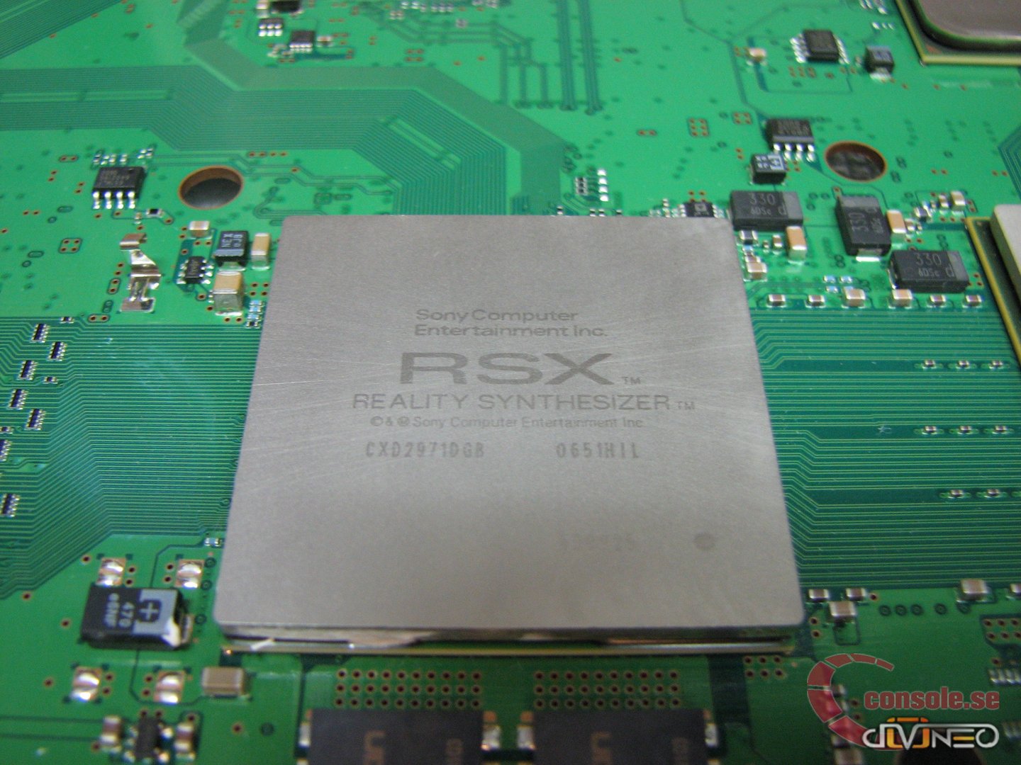 PlayStation 3: Blick ins Innere: RSX-Grafikchip | Quelle: console.se