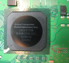 PlayStation 3: Blick ins Innere: Ersatz für den EE+GS-Chip | Quelle: console.se