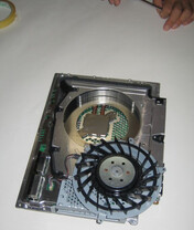 PlayStation 3: Blick ins Innere: Lüfter | Quelle: http://techon.nikkeibp.co.jp