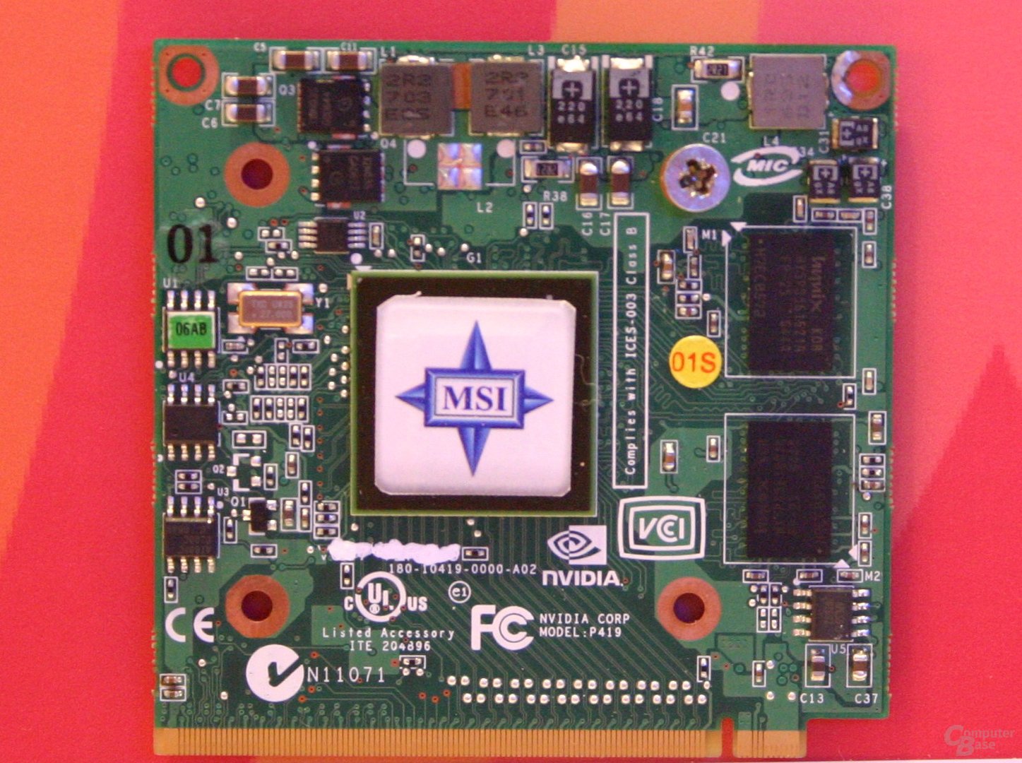nVidia GeForce Go mit DirectX10-Support – Modell unbekannt
