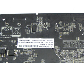 XFX GeForce 8600 GT XXX Aufkleber