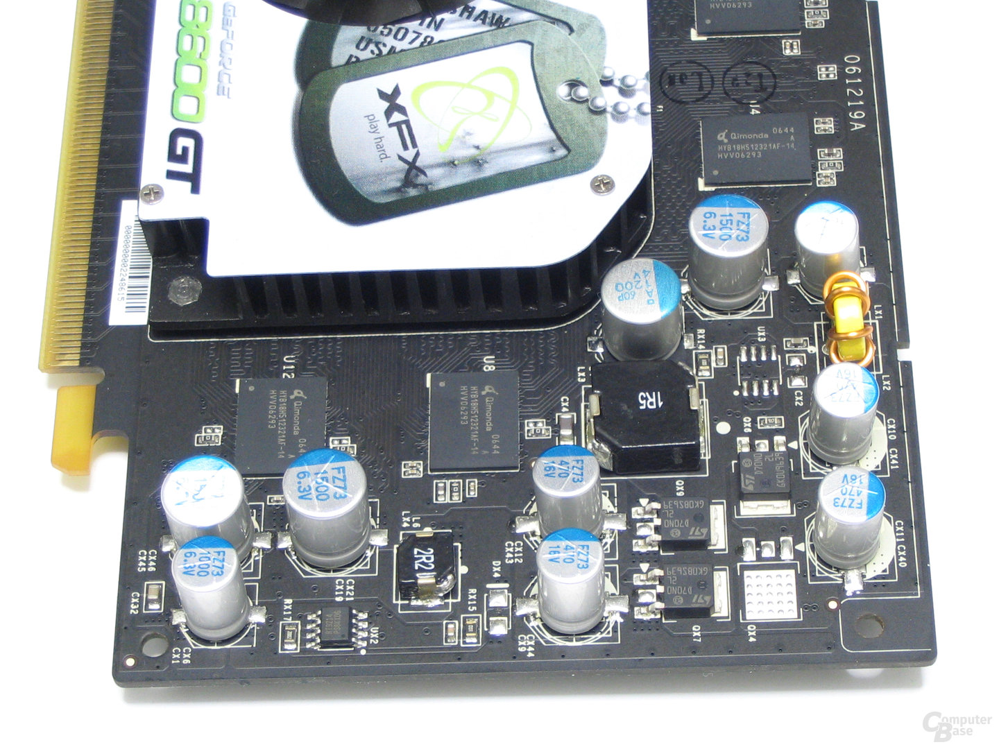 XFX GeForce 8600 GT XXX Spannungswandler
